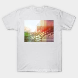 Pixel view over the valley T-Shirt